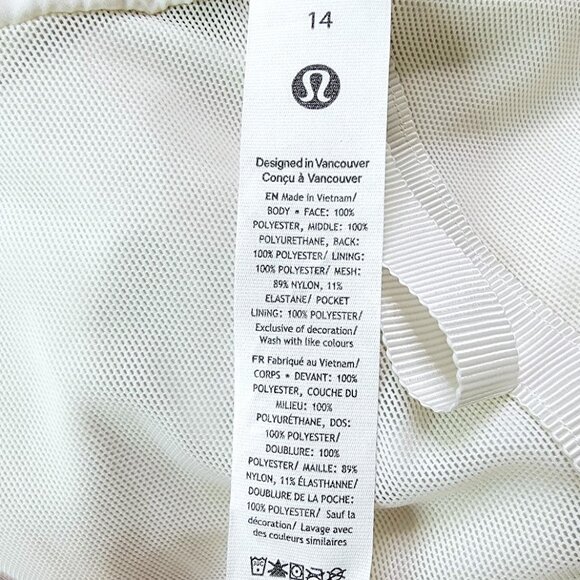 Lululemon Women's Vapor Rain Rebel Waterproof Hooded Rain Coat Jacket Size 14 - Picture 7 of 8